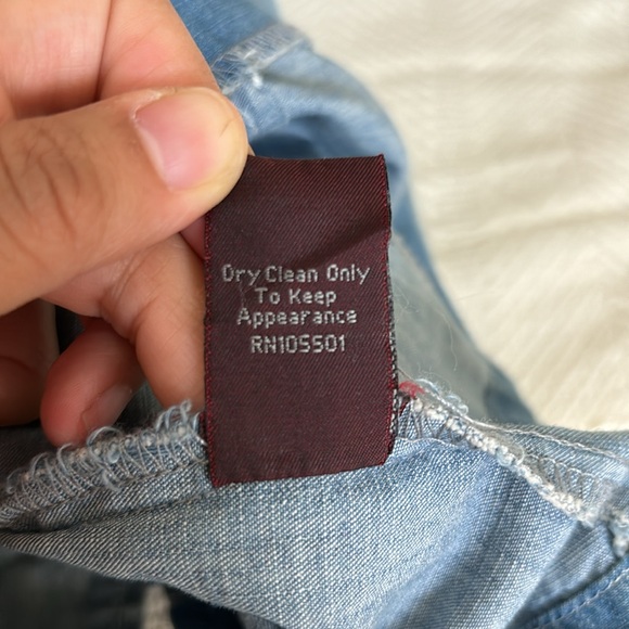 Double D Ranch Denim Vest Dress - Picture 9 of 9